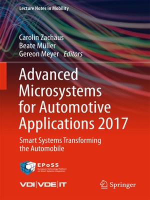 cover image of Advanced Microsystems for Automotive Applications 2017